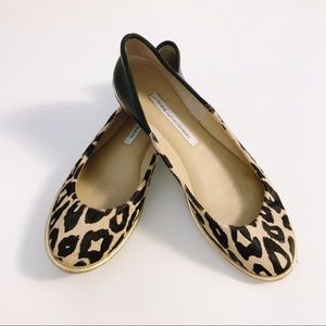 Host Pick ⭐️Diane Von Furstenburg Calf Hair Flats